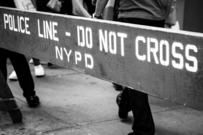 New York - Manhattan - Police line Do not cross - NYPD